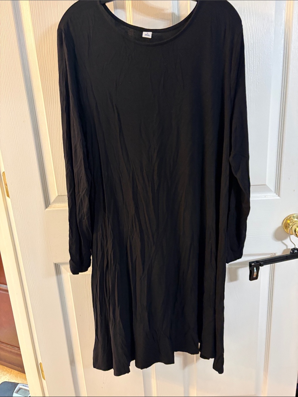 Black Long Sleeve Swing Dress - Old Navy